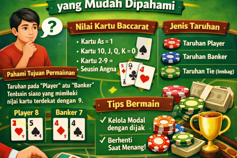 Rekomendasi Edukasi Baccarat Pemula yang Mudah Dipahami